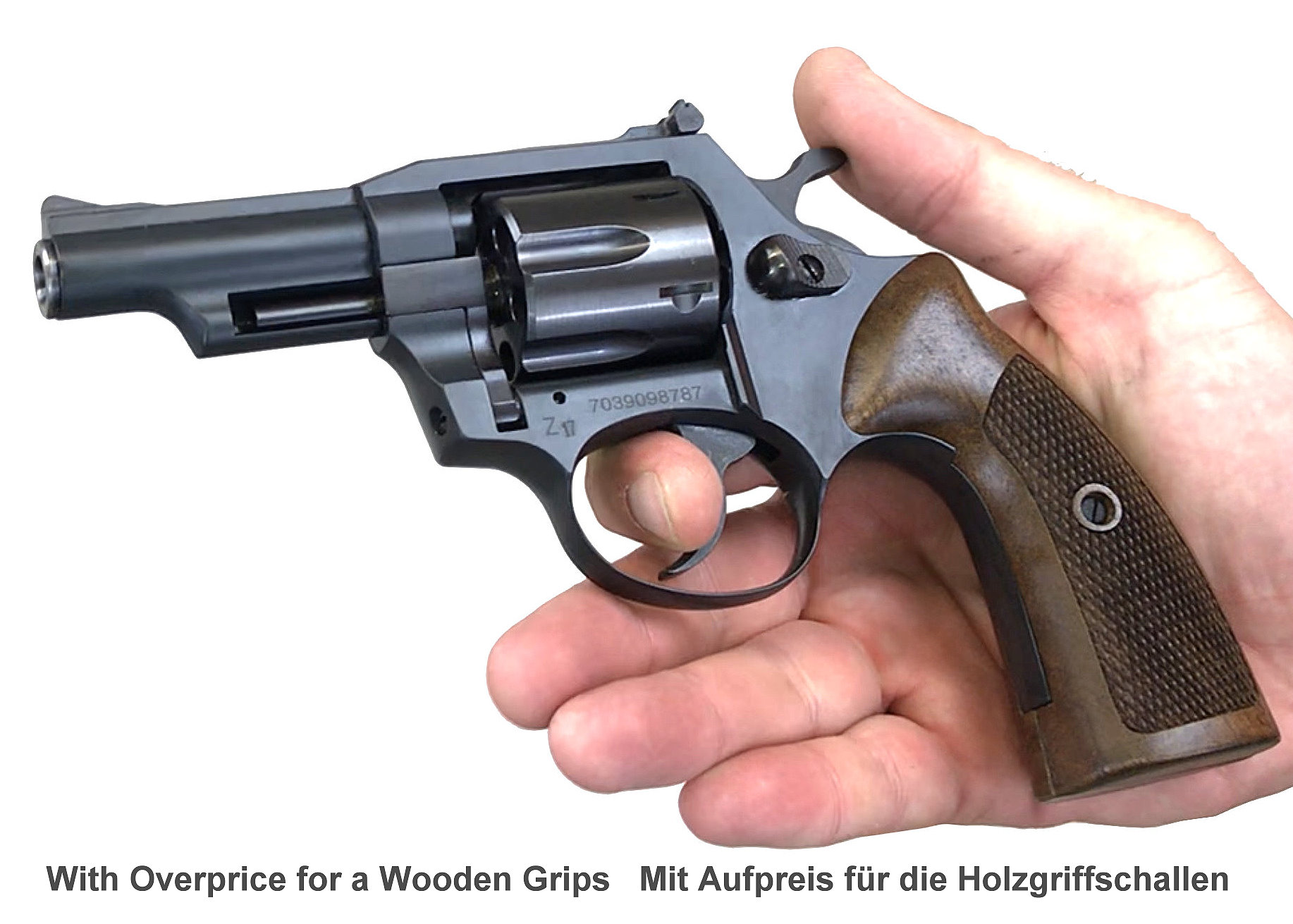 STEEL DOG 3'' SHERIFF TAC Revolver .209 Primers Blank