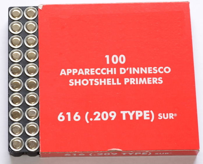 PRIMERS .209 for STEEL DOG Revolver