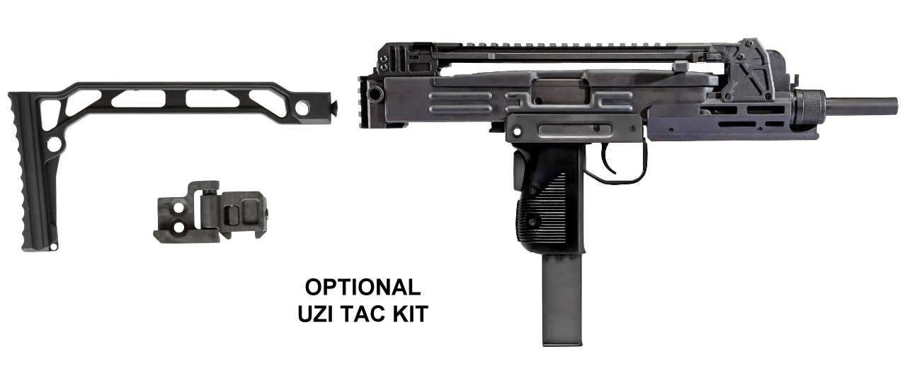 DF2A1 KIT SMG  BLANK FIRING Cal. 9 mm PAK Blanc (18+)