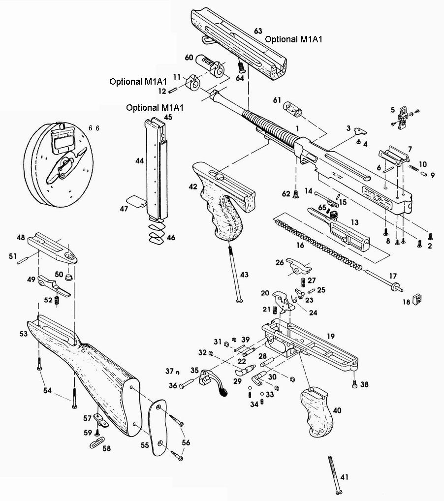 MGC MP Thompson CONVERSION KIT for M1921 (M1928) Chicago FireCaps