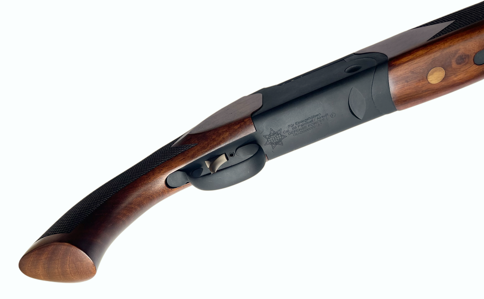 STEEL HUNTER .68 Heimverteidigung Pepperball / Paintball Bockdoppelflinte SAWEF-OFF