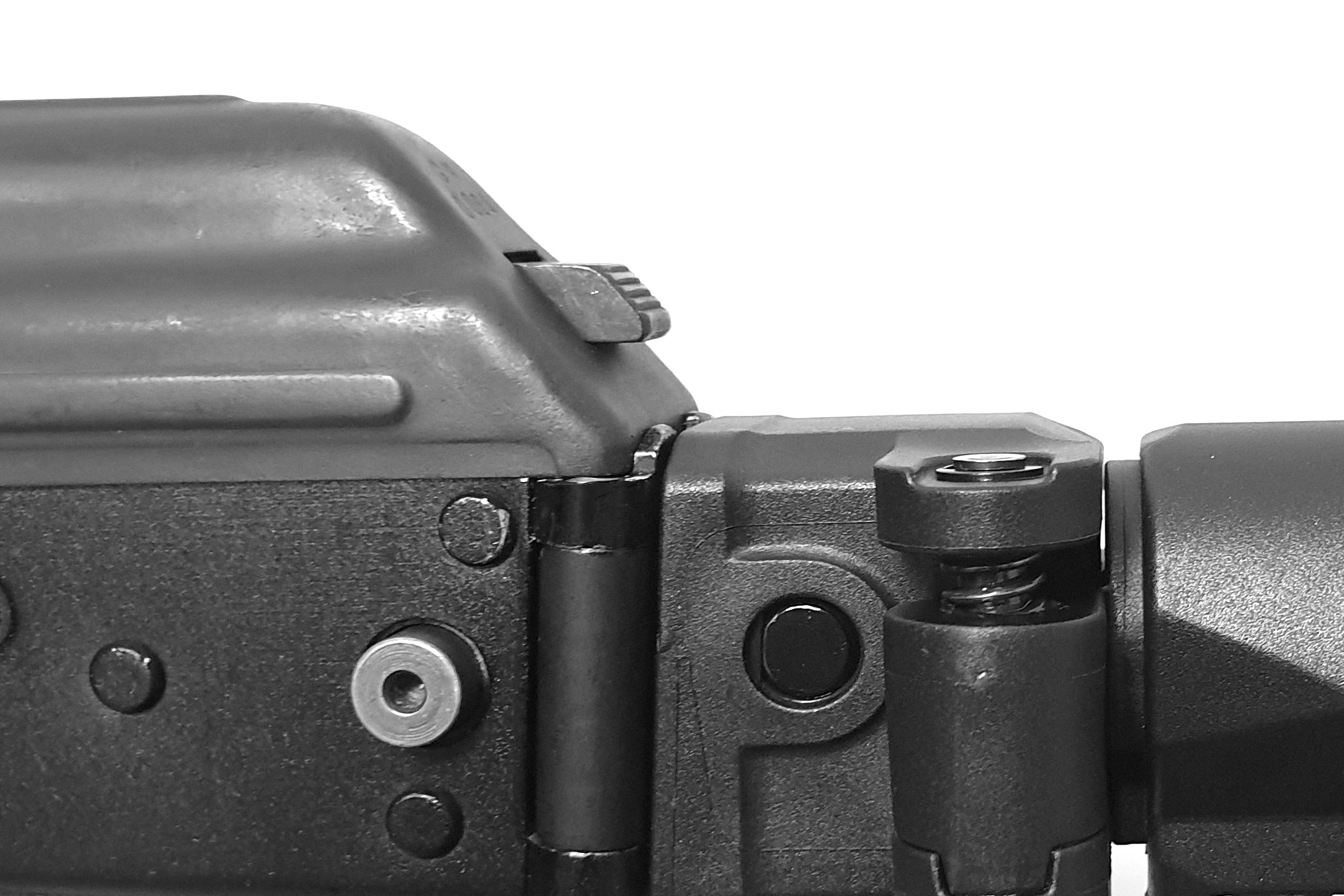 GERMANTAC Folding Stock tube LK black for AK74 SAIGA YUNKER