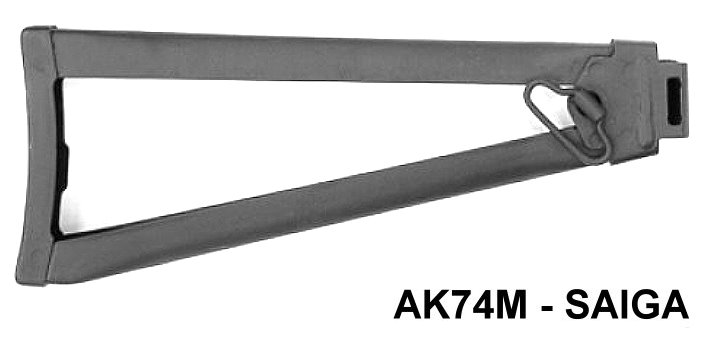 AK74MS AK100 AK105S Saiga Cugir Yunker Klappschaft aus Stahl