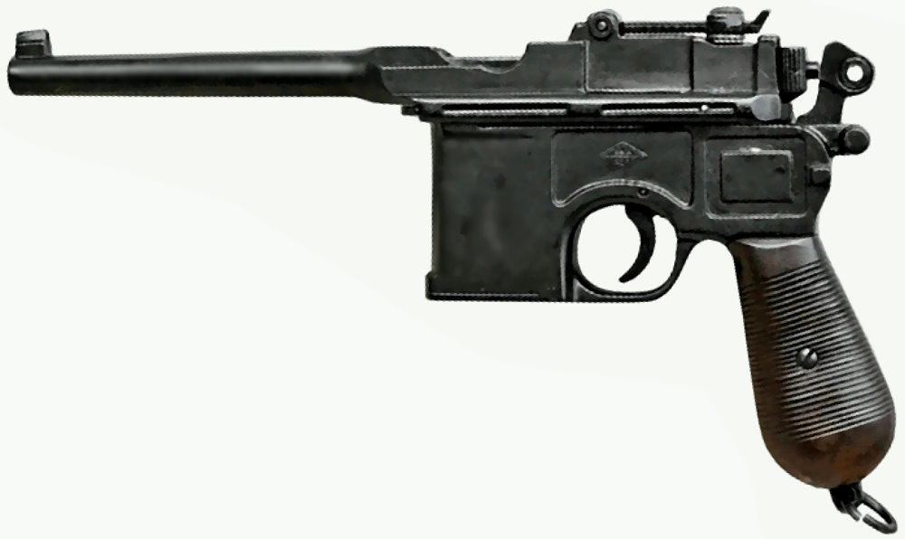 Pistol C96 Mauser Legend model gun