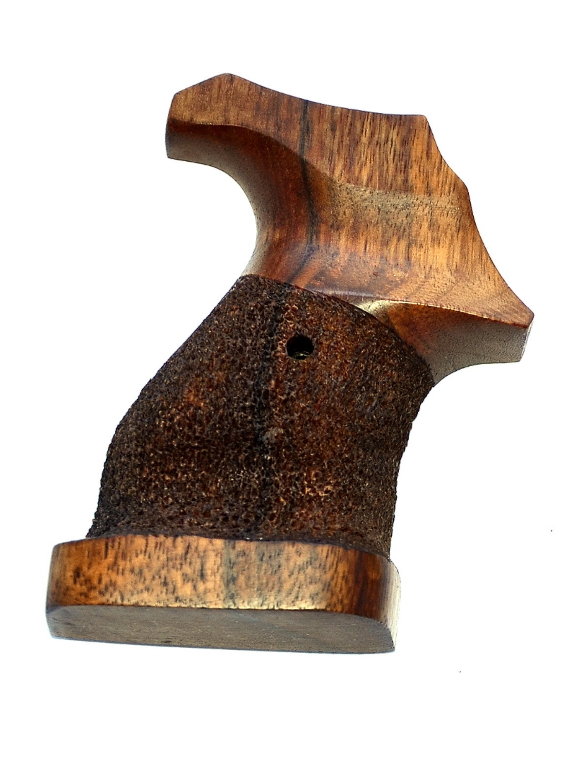Wooden Sports Grip with Coin for STEEL COP & DOG Revolver