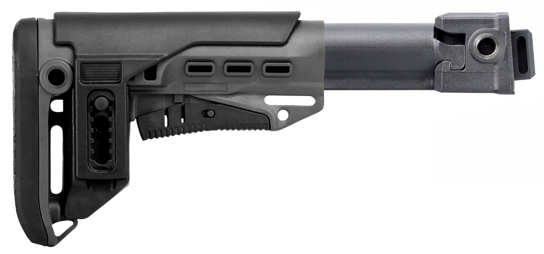 GERMANTAC Folding Stock tube LK black for AK74 SAIGA YUNKER