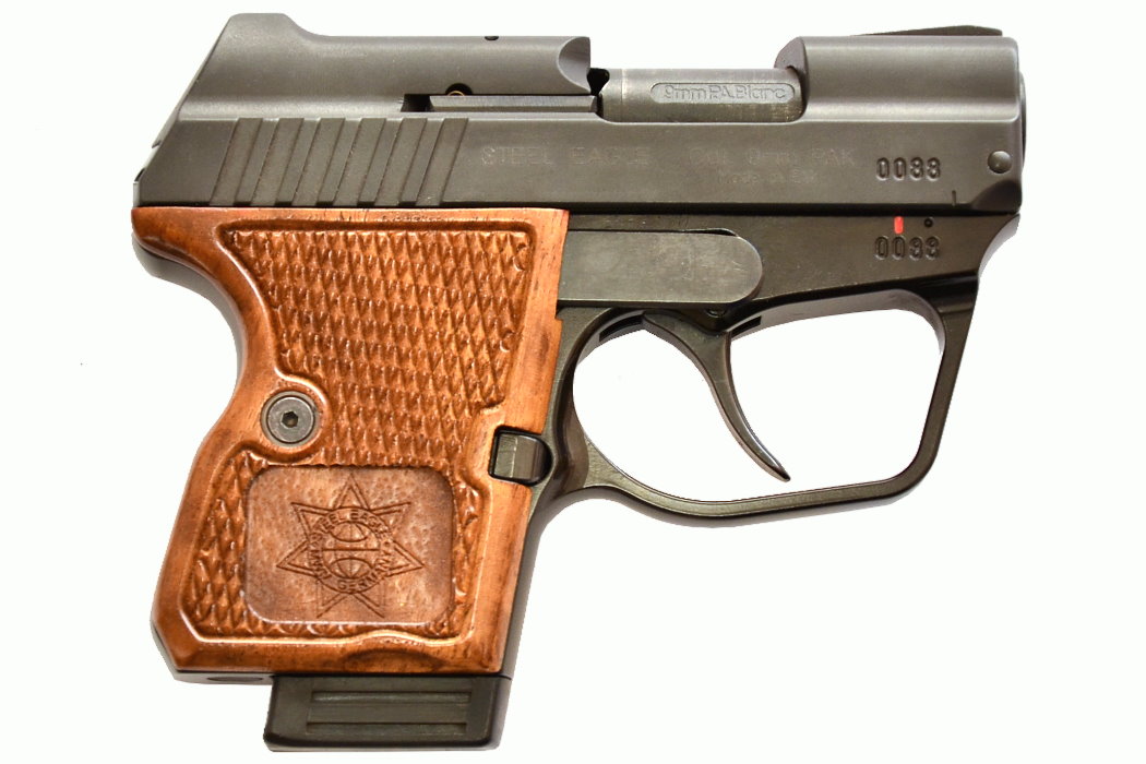 STEEL EAGLE 9mm PAK mit Holzgriff SSW KNALL