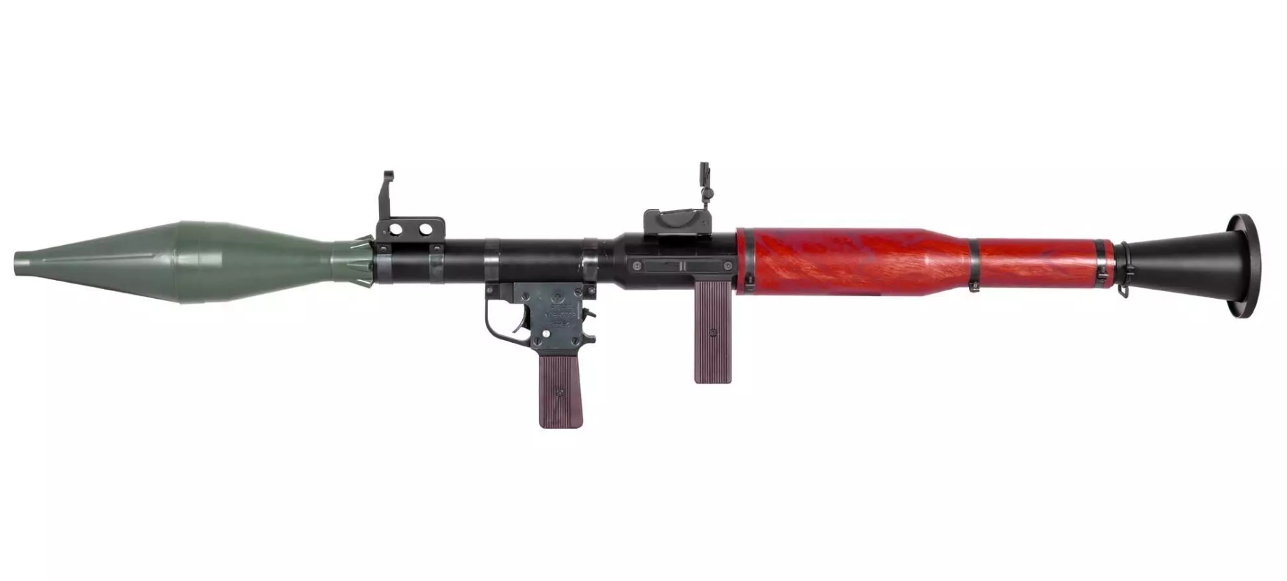 RPG7 Propelled Grenade Launcher Airsoft Wooden Handguart