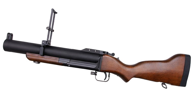 M79 CNC Modelgun Grenade Launcher with Airsoft function