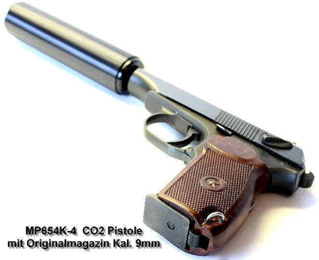 Bakelite Grip for Makarov PMM 9mm & MP654K CO2 1....4
