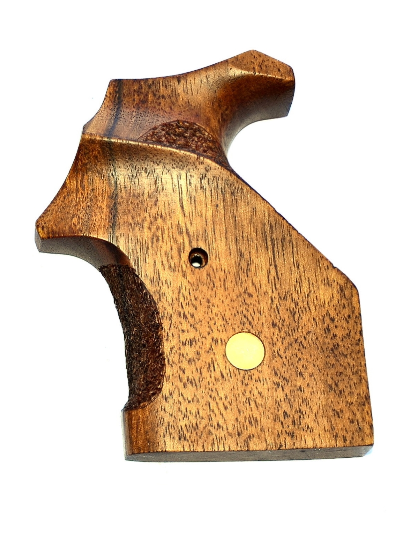 Wooden Sports Grip with Coin for STEEL COP & DOG Revolver
